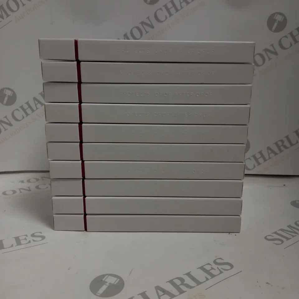 BOX OF APPROX 10 TECH21 DROP PROTECTION IPHONE XS MAX PHONE CASE. 