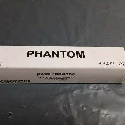 BOXED PACO RABANNE PHANTOM 33ML