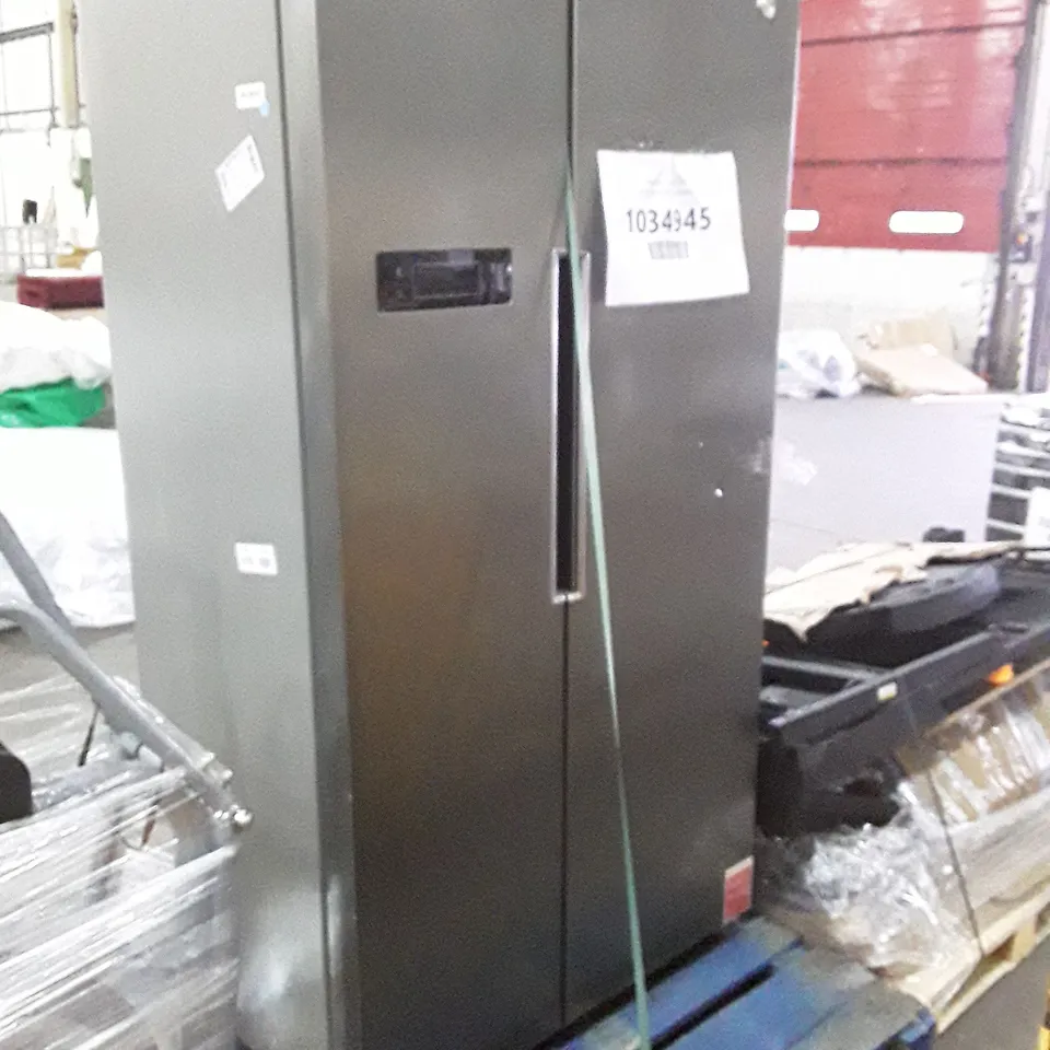 HOOVER HHSBSO6174XK FREESTANDING AMERICAN FRIDGE FREEZER - UNPROCESSED RAW RETURN