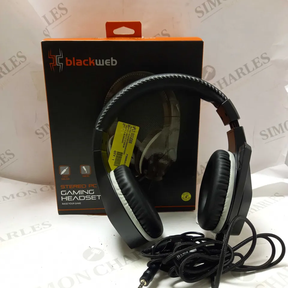 BLACKWEB STEREO GAMING HEADSET