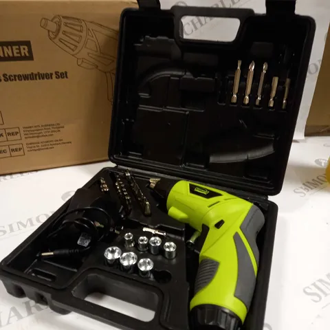BOXED DEWINNER CORDLESS SCREWDRIVER SET DWT002