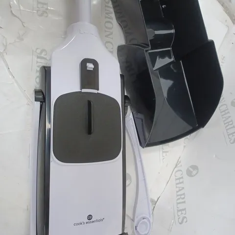 BOXED COOK'S ESSENTIALS VERTICAL MANDOLINE IN BLACK/WHITE