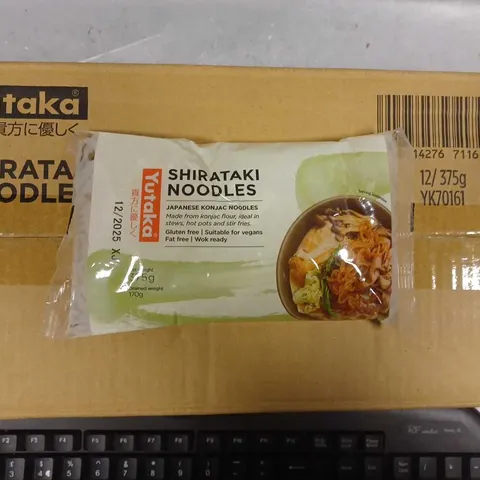 YUTAKA SHIRATAKI NOODLES 12/375G / COLLECTION ONLY 