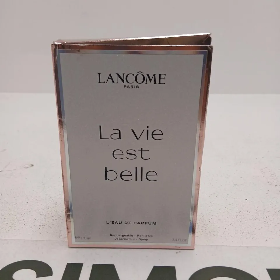 BOXED LANCÔME "LA VIE EST BELLE" EAU DE PARFUM SPRAY 100ML