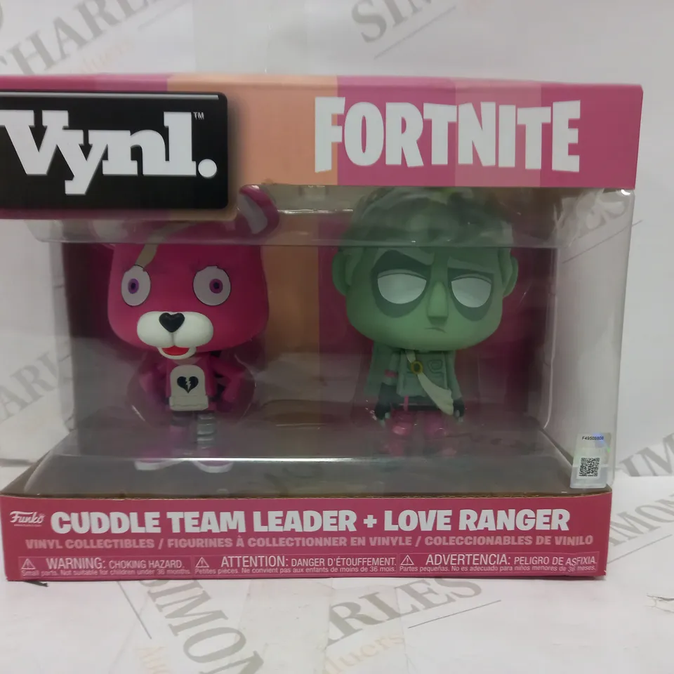 VYNL FORTNITE 'CUDDLE TEAM LEADER + LOVER RANGER' VINYL COLLECTABLES