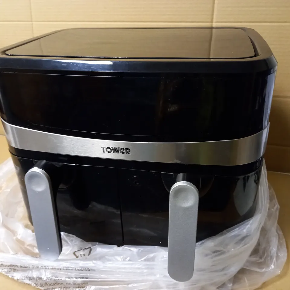 TOWER T17088 VORTX DUAL BASKET AIR FRYER