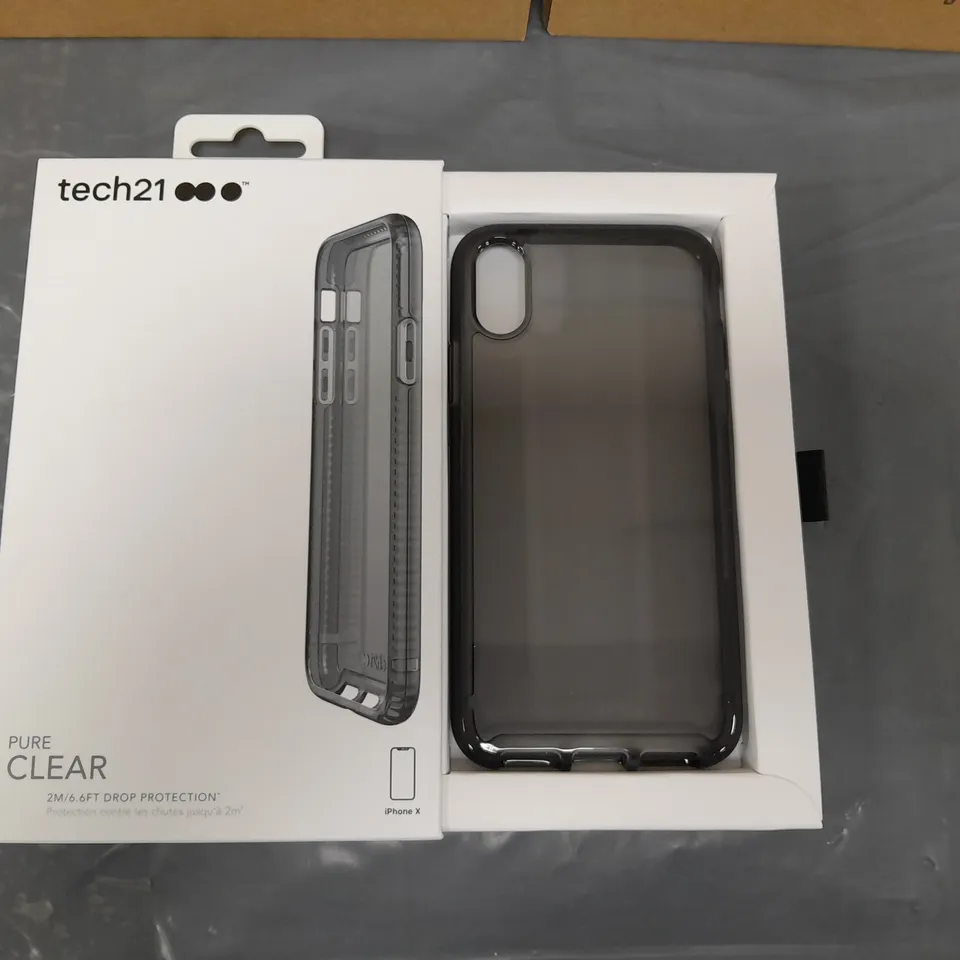 APPROXIMATELY 50 TECH21 PURE CLEAR PHONE CASES FOR IPHONE X