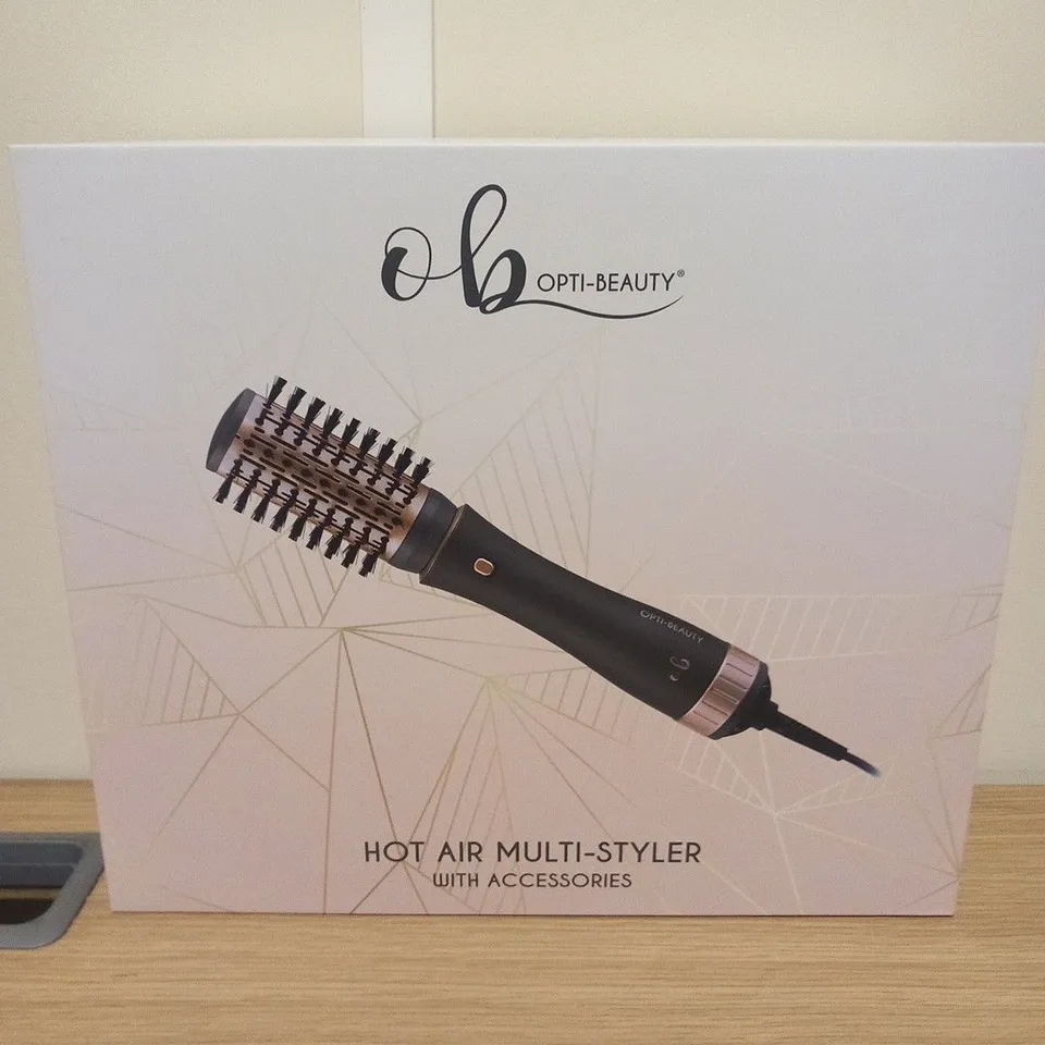BOXED OB OPTI BEAUTY HOT AIR MULTI STYLER WITH ACCESSORIES