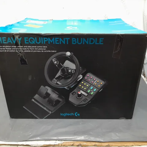 BOXED LOGITECH HEAVY EQUIPMENT BUNDLE
