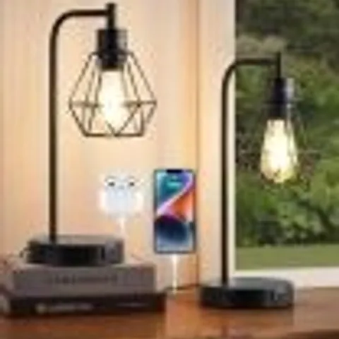 BOXED 2X EDISHINE TOUCH DIMMABLE NIGHT LAMP
