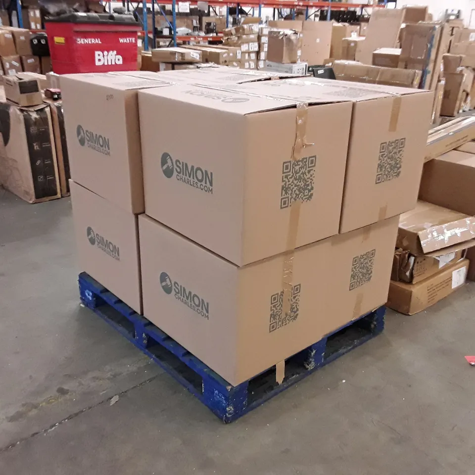 PALLET TO CONTAIN 8 BOXES WITH AN ASSORTMENT OF WOMEN'S SHOES