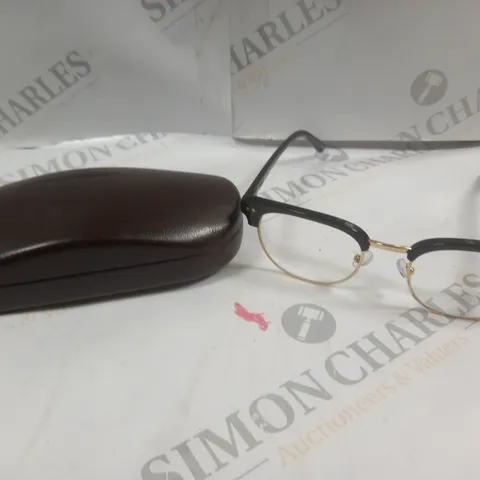 LONDON RETRO REESE BLACK PRESCRIPTION GLASSES