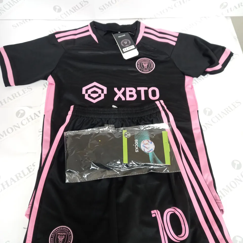 INTER MIAMI AWAY KIT WITH MESSI 10 SIZE 24