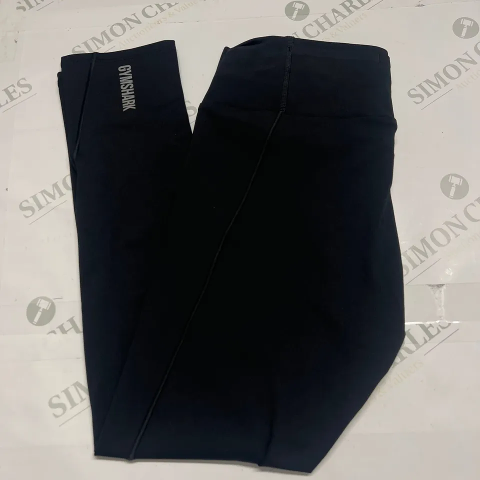 GYMSHARK TRAINING LEGGINGS IN BLACK SIZE S