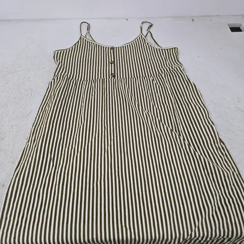 NEXT STRIPED SLEEVELESS DRESS – UK 18 (EU 46, US 14)