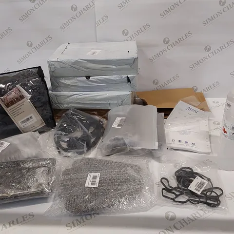20 BRAND NEW ITEMS TO INCLUDE: 4 SQUEEZE BOTTLES, NECKLACE HOLDER
