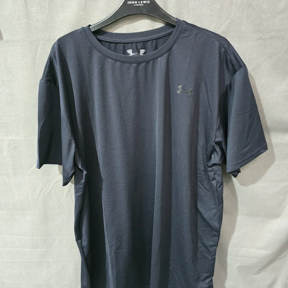 UNDER ARMOUR T-SHIRT – DARK GREY, UK 2XL (US 2XL)