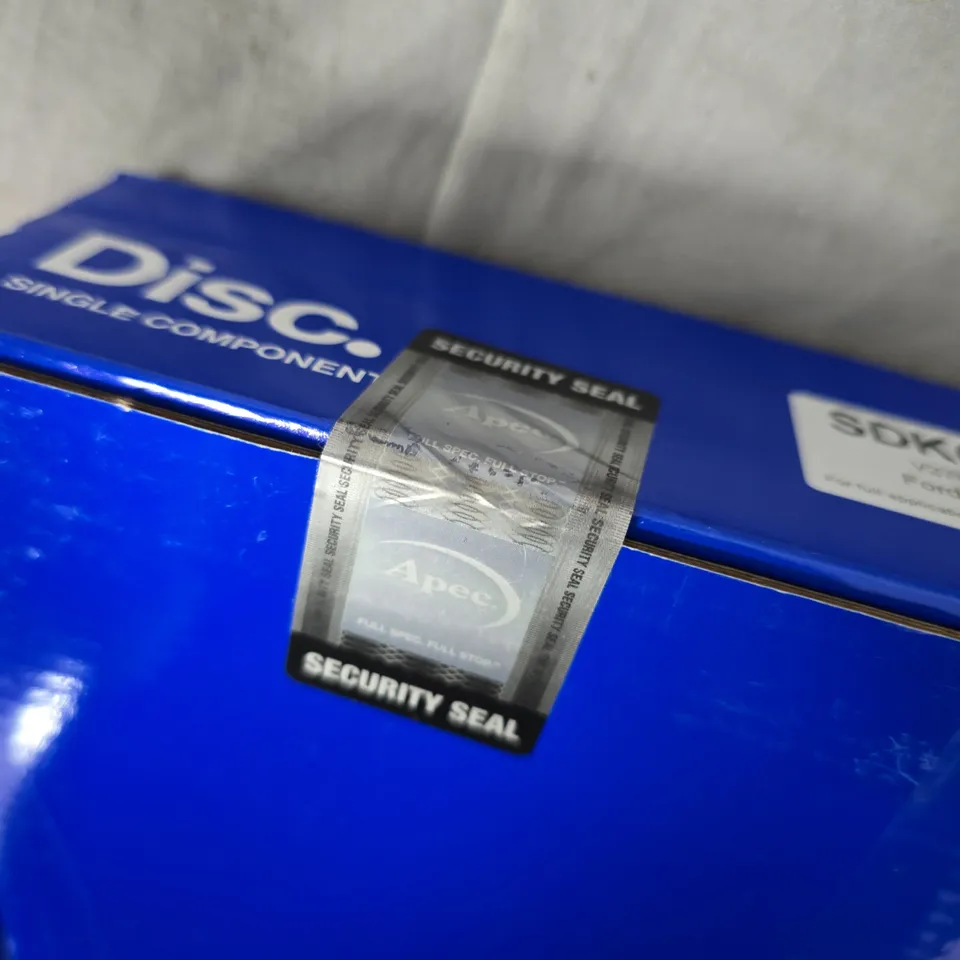 BOXED AND SEALED APEC BRAKE DISC SDK6030 FOR FORD/VOLVO – V278-5