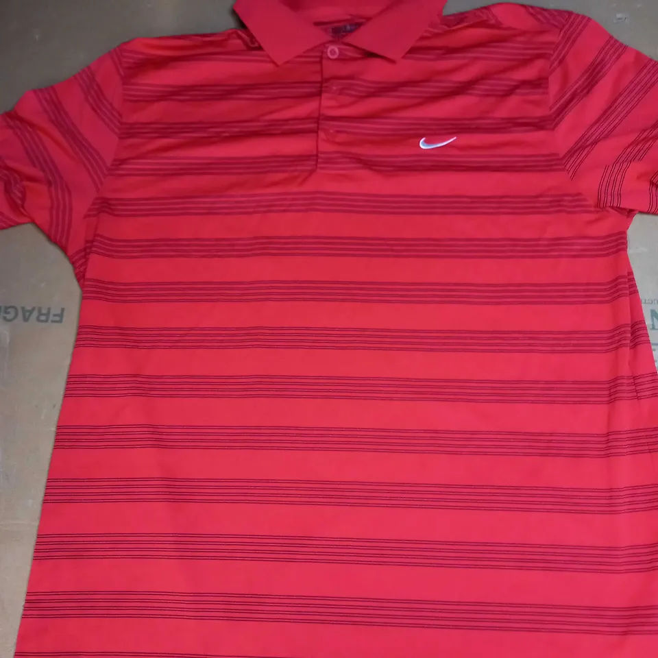 NIKE LOGO POLO SHIRT SIZE L