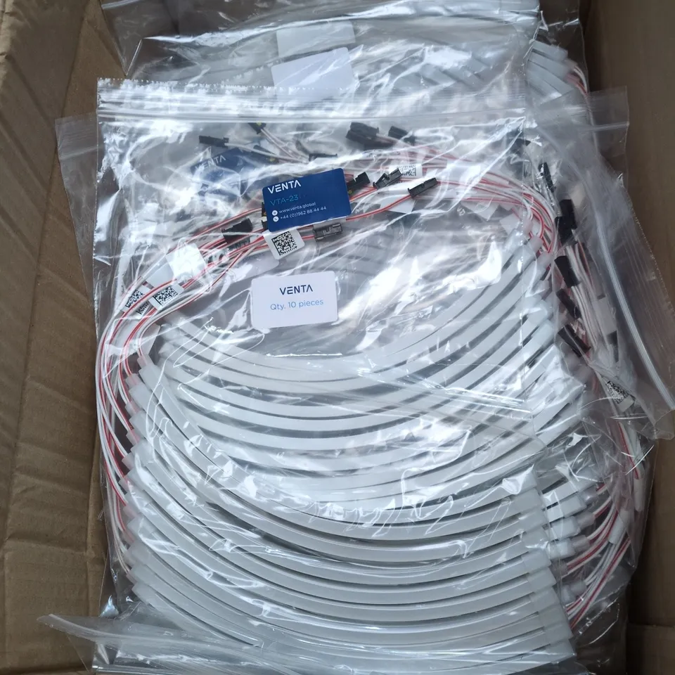 APPROXIMATELY 20 PACKS OF VTA-23 FLEXIBLE LIGHT STRIPS - 10 STRIPS PER PACK 