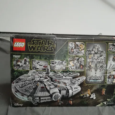 BOXED LEGO STAR WARS MILLENNIUM FALCON 75257