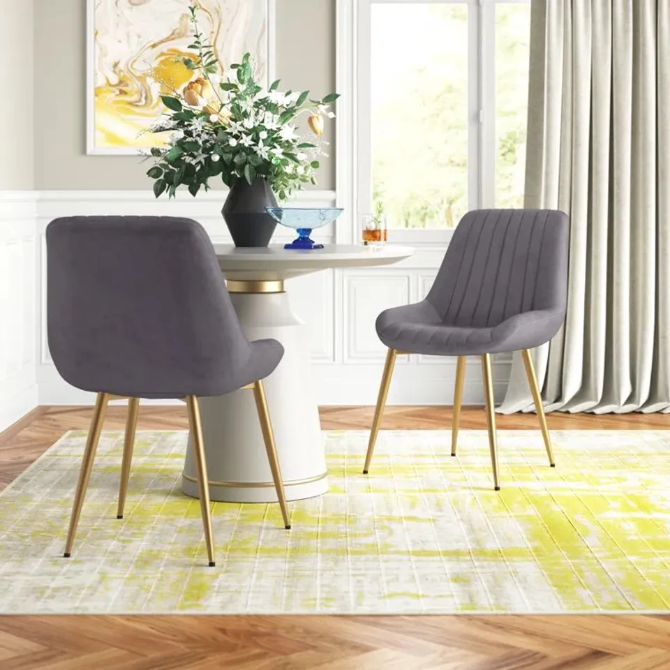 BOXED NESTER UPHOLSTERED DINING CHAIR (1 BOX)