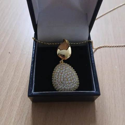 DIAMONIQUE 2CT TW EDIT PAVE NECKLACE