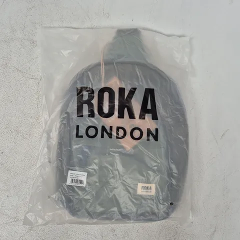 BAGGED ROKA LONDON WILLESDEN B RECYCLED NYLON BAG IN MILITARY TONAL - LARGE