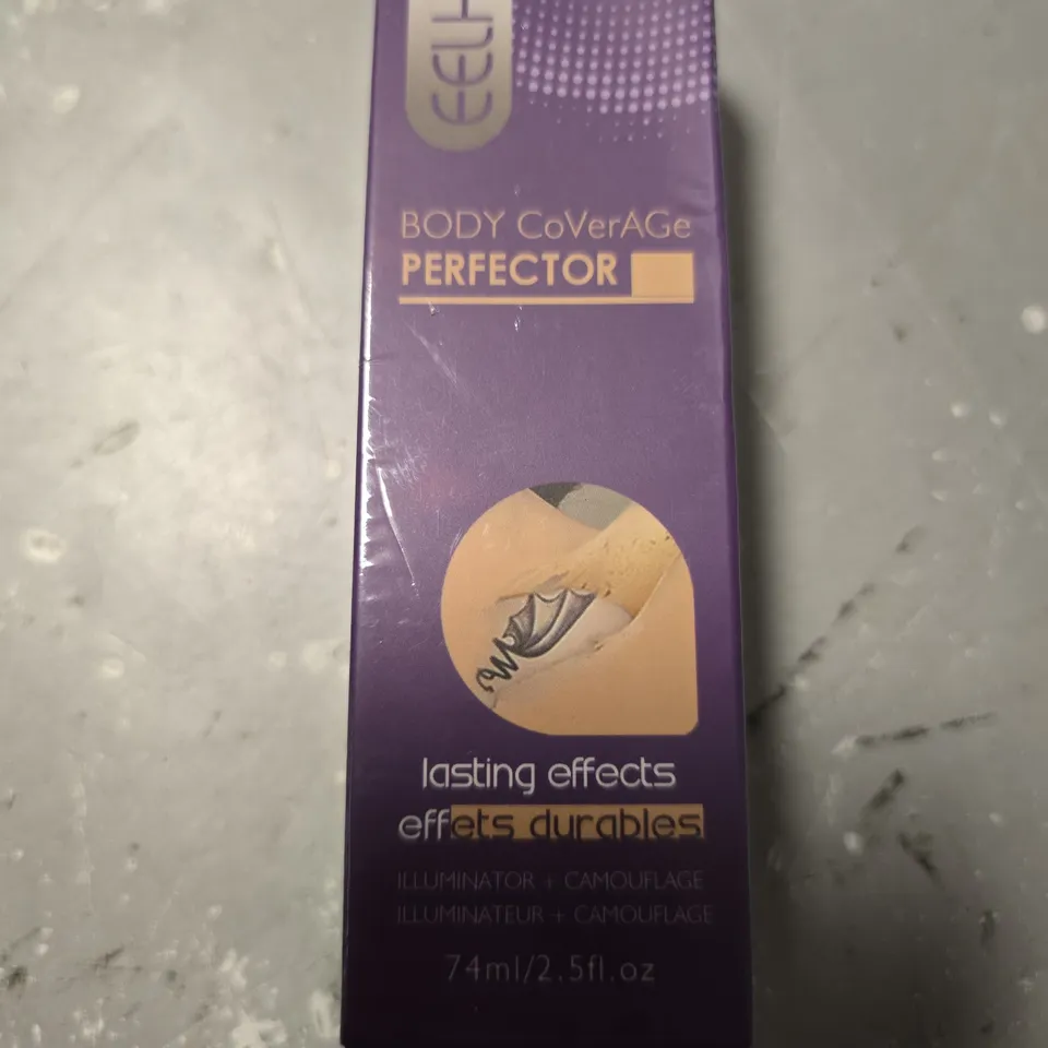 LOT OF 10 SEALED 74ML EELHOE BODY COVERAGE PERFECTOR ILLUMINATOR + CAMOFLAGE