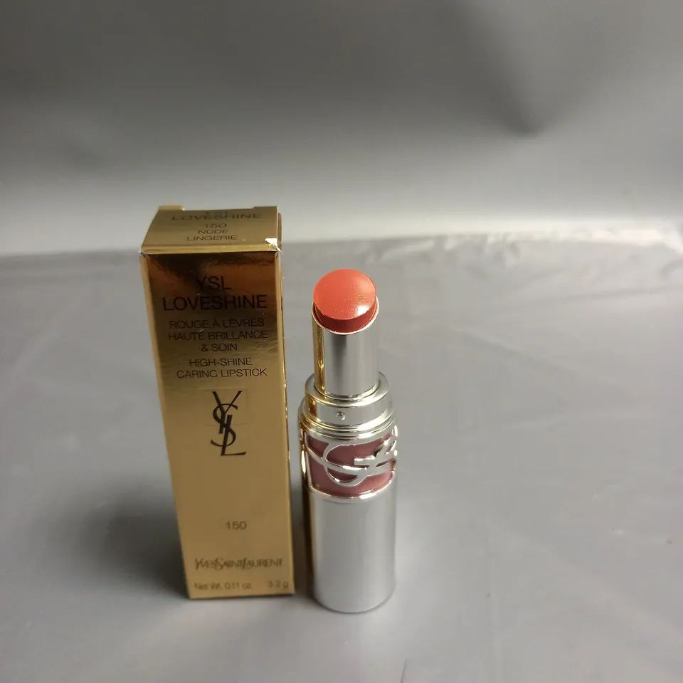 YVES SAINT LAURENT HIGH SHINE CARING LIPSTICK NUDE LINGERIE