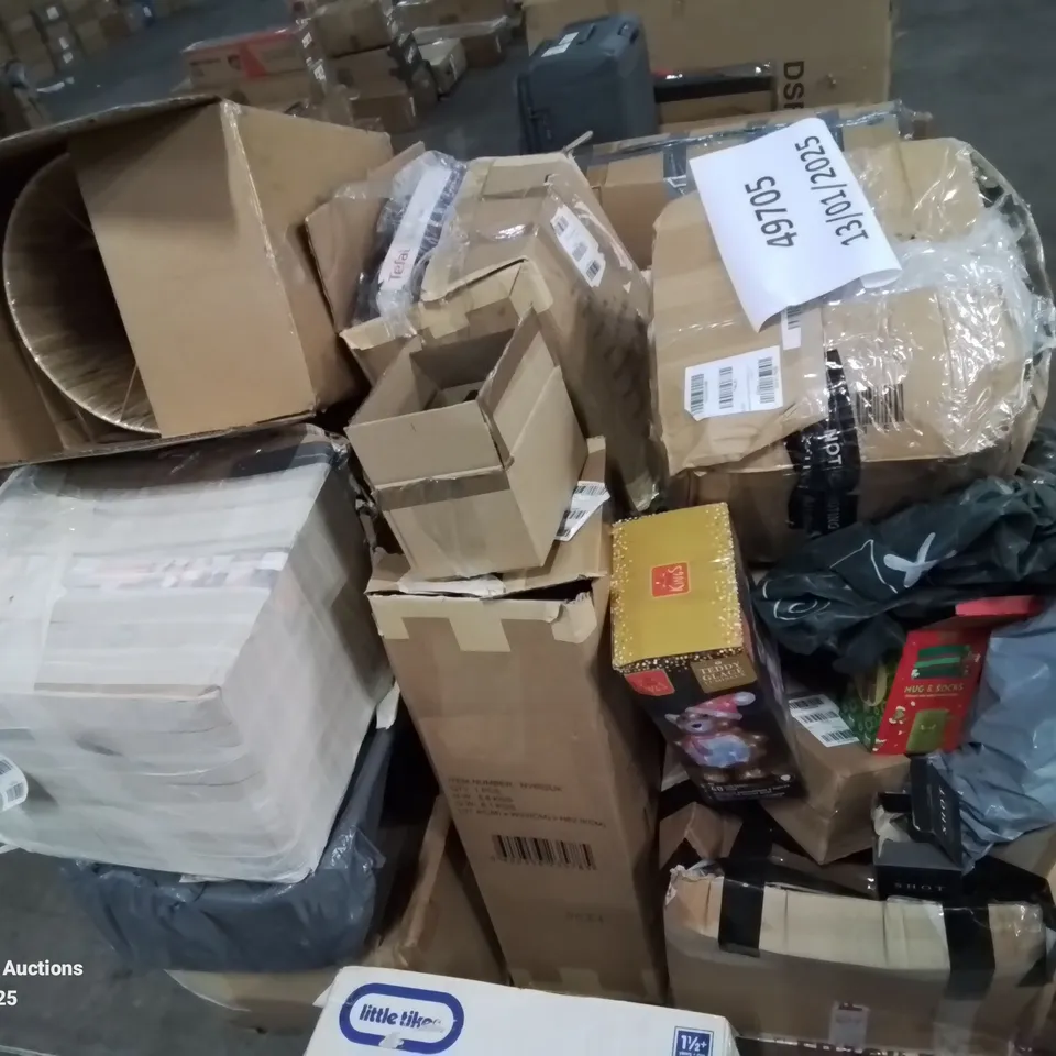 MIXED PALLET OF VARIOUS HOUSEHOLD ITEMS ETC. OF CUSTOMER RETURNS 