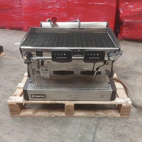RANCILIO CLASSE 7E 2 GROUP COMMERCIAL COFFEE MACHINE WITH ISTEAM