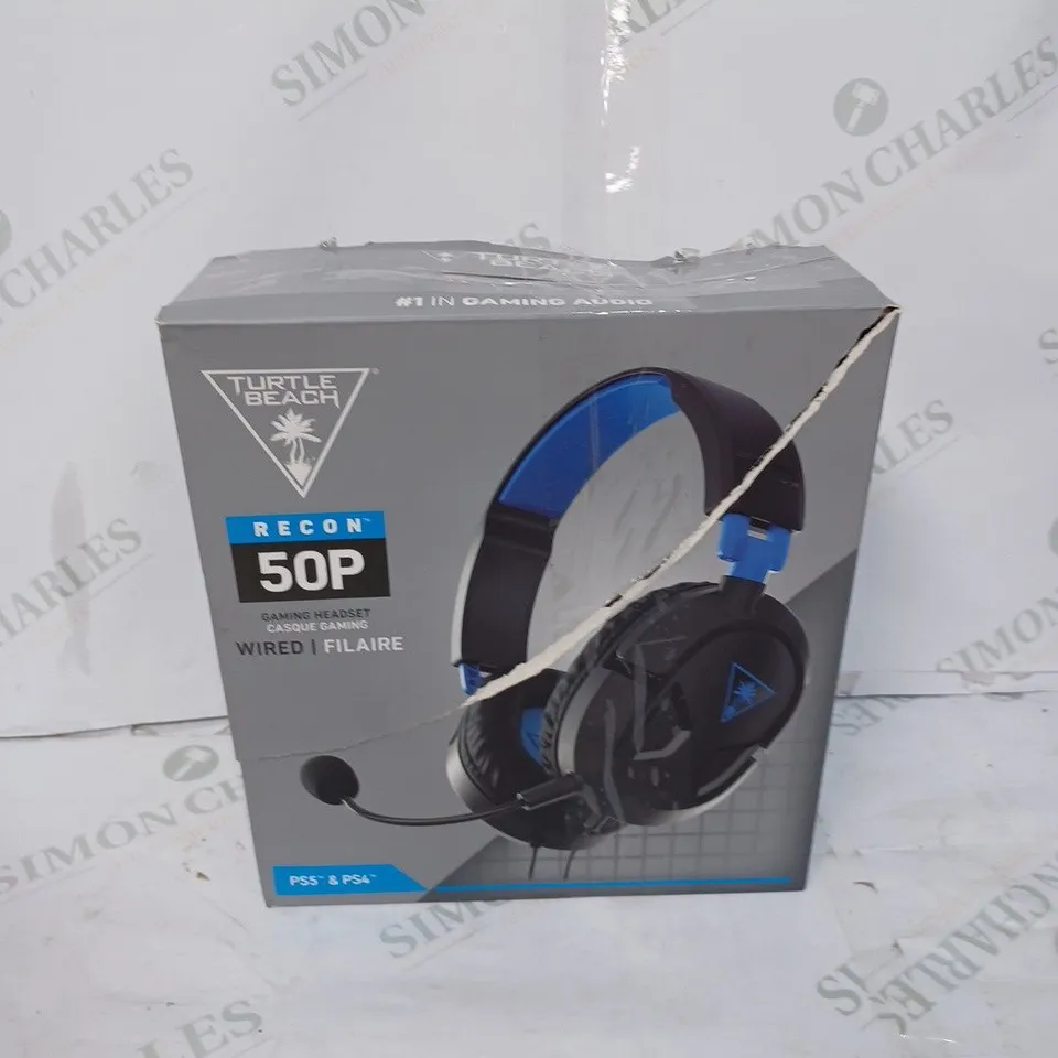 TURTLE BEACH RECON 50P WIRED PS4/PS5 GAMING HEADSET