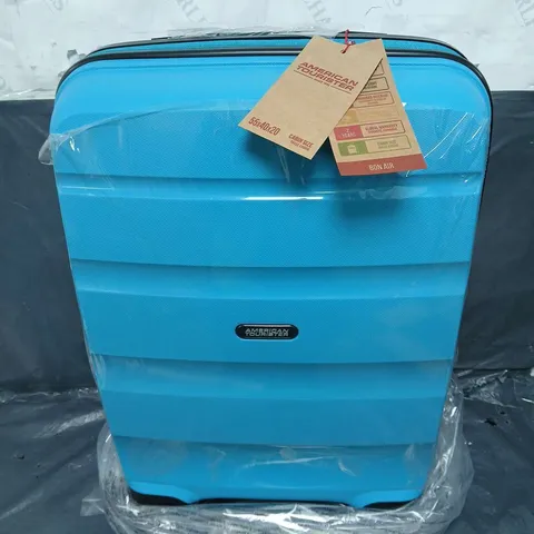 AMERICAN TOURISTER BON AIR HARD SHELL SUITCASE IN BLUE