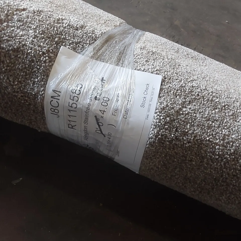 ROLL OF QUALITY ABINGDON STAINFREE JUPITER CARPET - APPROXIMATELY 2.85 x 4m