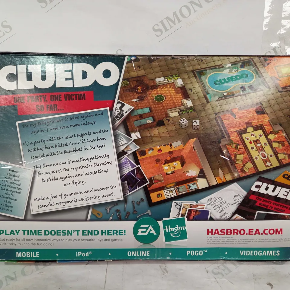 PARKER CLUEDO BOARD GAME