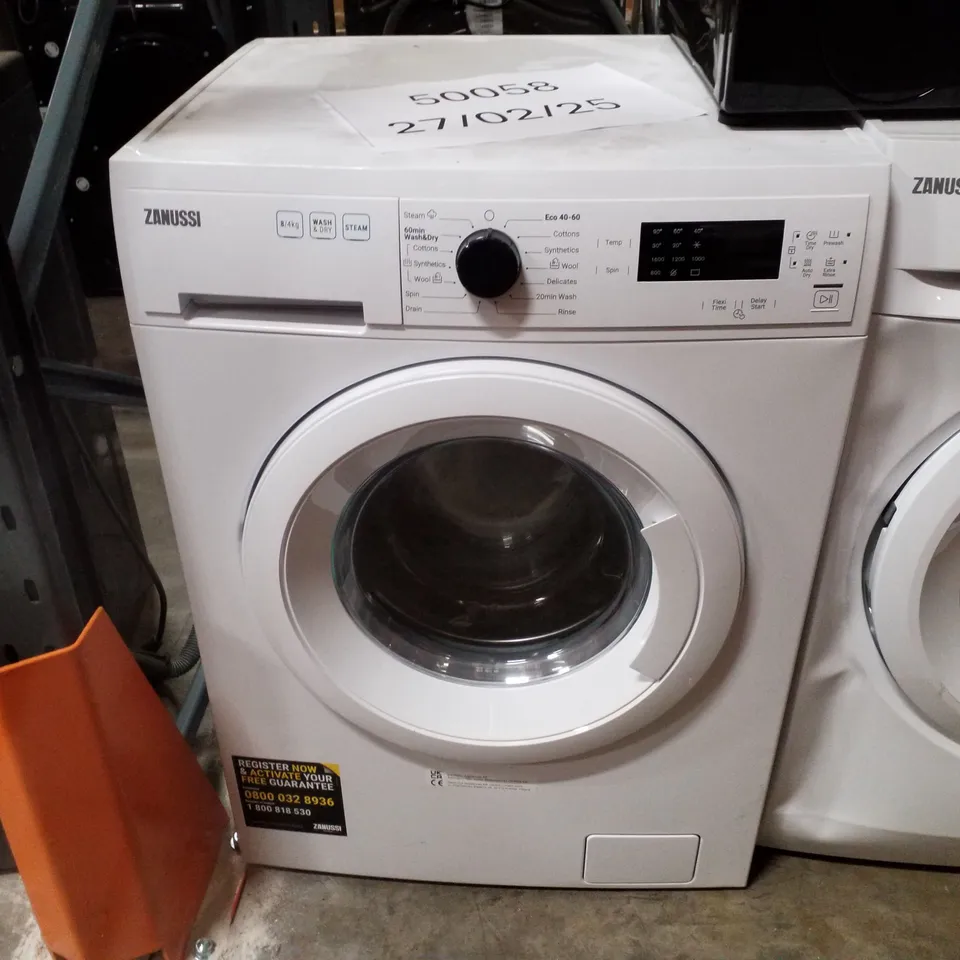 ZANUSSI ZWD86SB4PW FREESTANDING WASHER DRYER