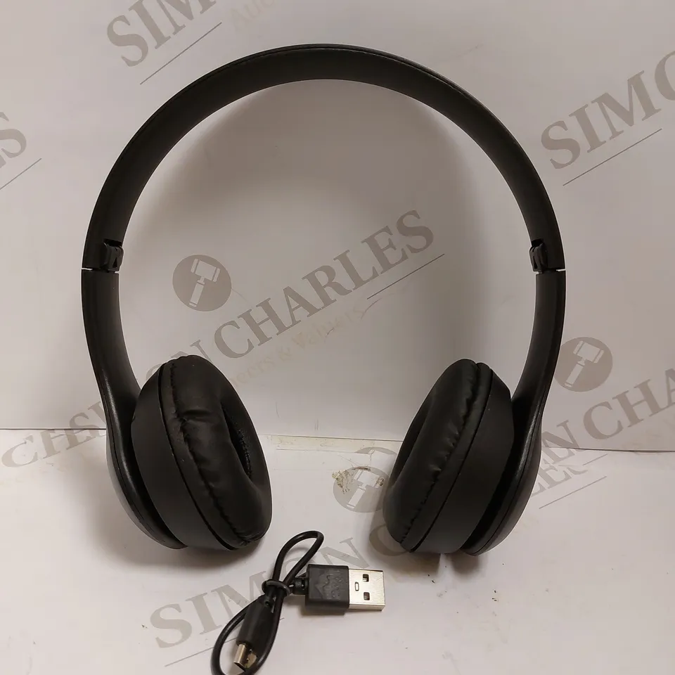 BOXED P47 TRUE WIRELESS HEADPHONES - BLACK
