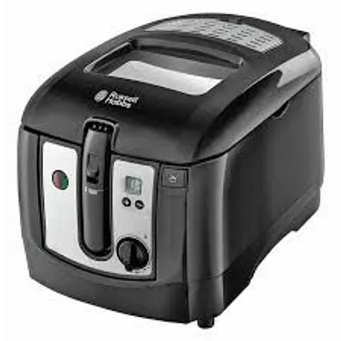 BOXED RUSSELL HOBBS 3L DIGITAL DEEP FRYER - BLACK (1 BOX)