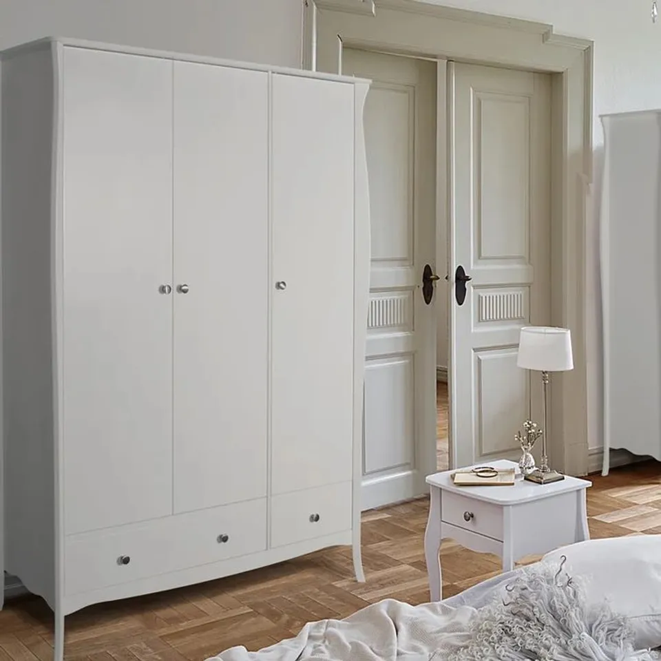 BOXED ABANCOURT 3 DOOR WARDROBE (3 BOXES)