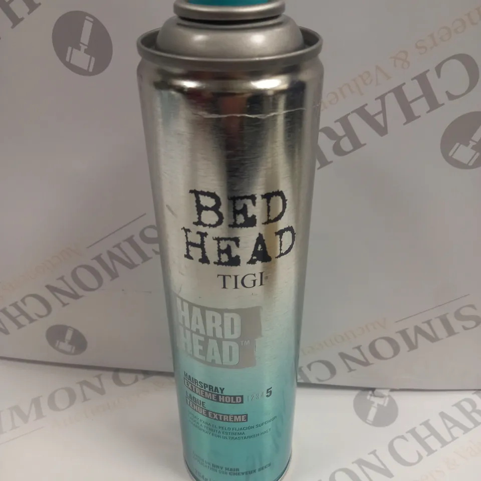 TIGI BED HEAD HARD HEAD HAIR SPRAY FOR EXTRA SONG HOLD 385ML
