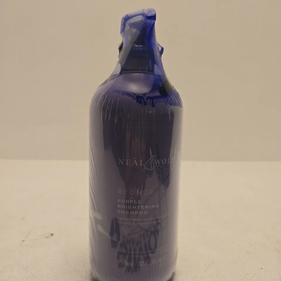 NEAL & WOLF BLONDE PURPLE BRIGHTENING SHAMPOO – 950ML, SEALED