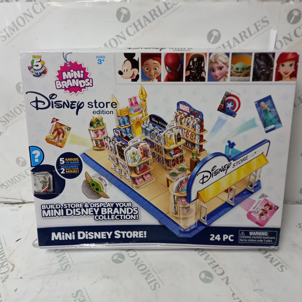 BOXED MINI DISNEY STORE PLAYSET 