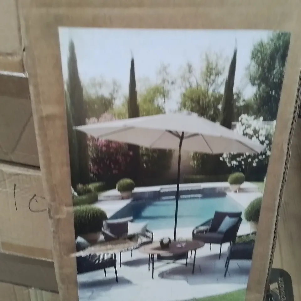 BOXED KEPLIN TILTING GARDEN PARASOL 