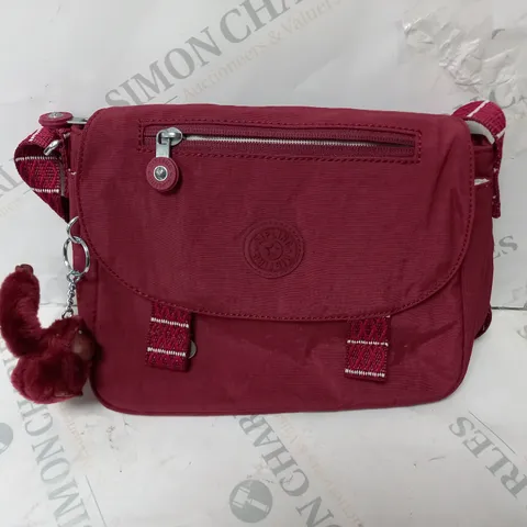 KIPLING ZANA MEDIUM SATCHEL BAG AGED WINE