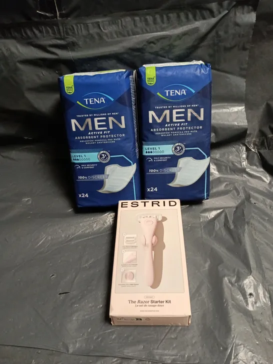 Lot 503: BOX OF APPROXIMATELY 10 ASSORTED COSMETIC ITEMS INCLUDING TENA ...