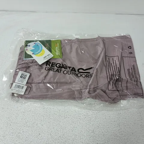 APPROXIMATELY 24 BRAND NEW REGATTA KIDS SOCCER SHORTS II IN HEATHER - 9-10YRS