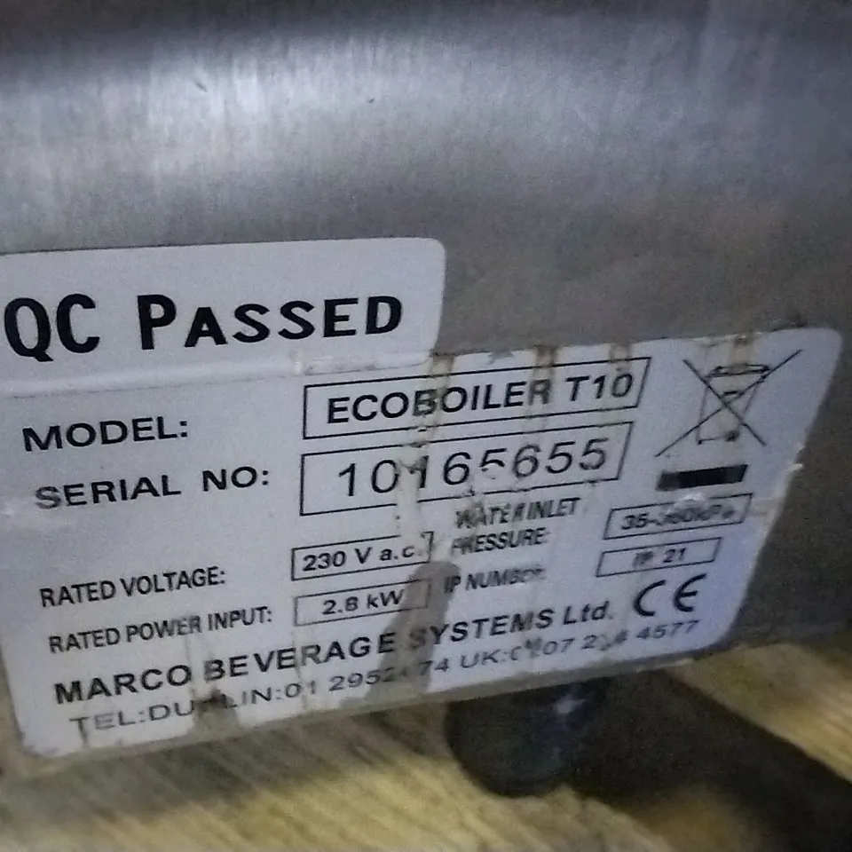 MARCO T10 ECOBOILER WATER BOILER