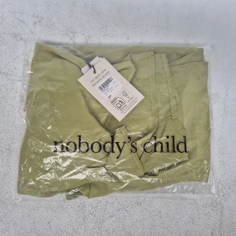 BAGGED NOBODY'S CHILD EDEN MIDAXI DRESS IN GREEN SIZE UK 8