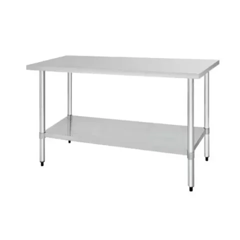 BOXED VOGUE T378 STAINLESS STEEL PREP TABLE (1 BOX)